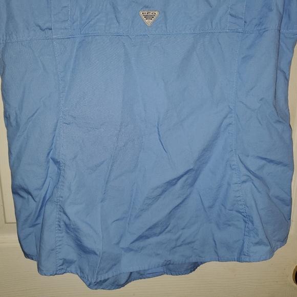 5 for $25 | Columbia PFG Women's Bonehead Button Down Short Sleeve Shirt - Picture 9 of 11